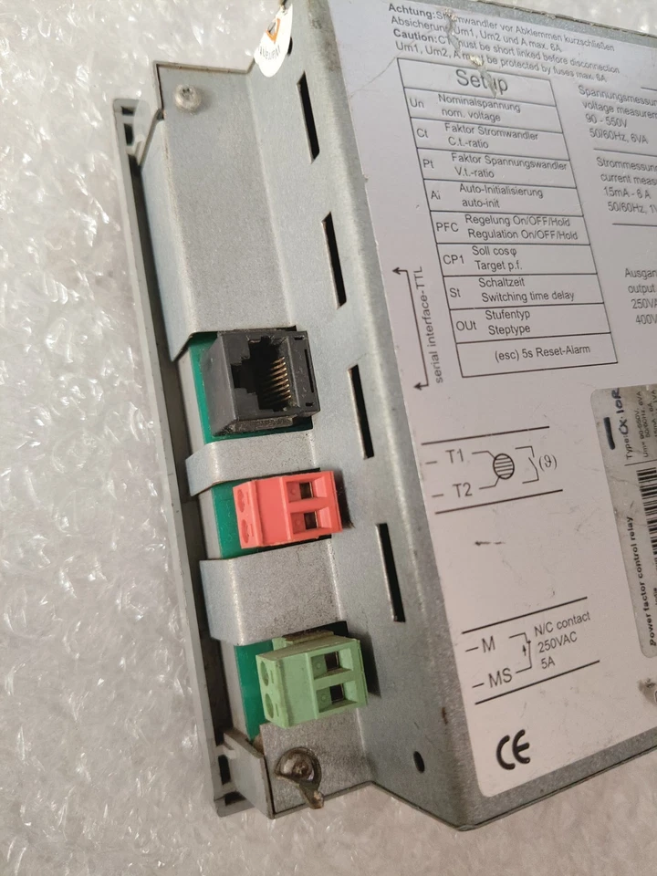 BELUK BLR-CX POWER FACTOR CONTROL RELAY